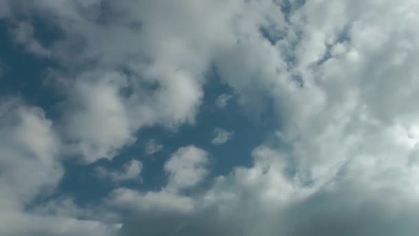 1920X1080 Fps Sehr Schöne Wolken Blauen Sauberen Himmel Zeitraffer Video — Stockvideo