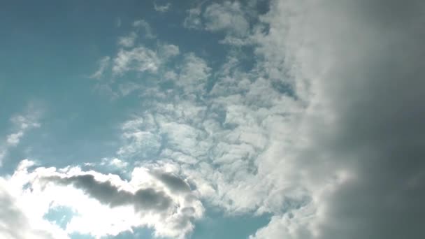 1920X1080 Fps Nuvens Muito Agradáveis Azul Clean Sky Time Lapse — Vídeo de Stock