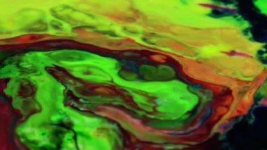 1920 x 1080 25 Fps. çok güzel soyut renk tasarım renkli girdap doku arka plan Ebru Video.