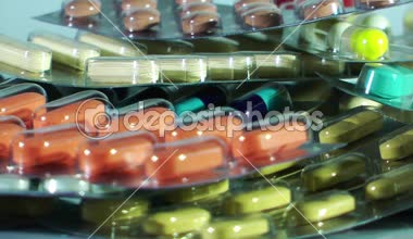 Tıbbi ilaç ve uyuşturucu ile tablolar