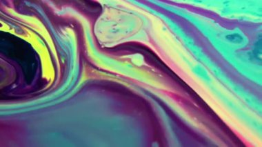 1920 x 1080 25 Fps. çok güzel soyut renkli canlı dönen renkler patlama boya patlama doku arka plan Video.