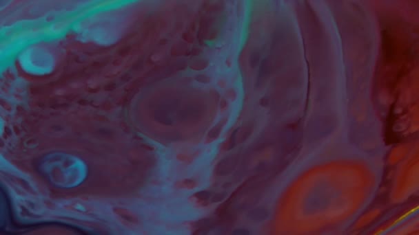 1920X1080 Fps Molto Bello Astratto Colorato Vibrante Vorticoso Colori Esplosione — Video Stock