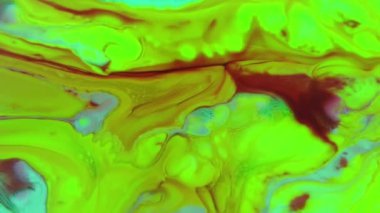 1920 x 1080 25 Fps. çok güzel soyut renkli canlı dönen renkler patlama boya patlama doku arka plan Video.