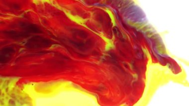 1920 x 1080 25 Fps. çok güzel soyut renkli canlı dönen renkler patlama boya patlama doku arka plan Video.