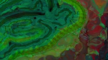 1920 x 1080 25 Fps. çok güzel soyut renkli canlı dönen renkler patlama boya patlama doku arka plan Video.