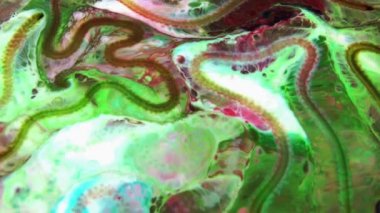 1920 x 1080 25 Fps. çok güzel soyut renkli canlı dönen renkler patlama boya patlama doku arka plan Video.