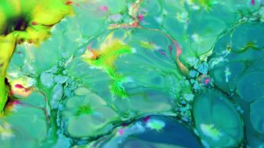 1920 x 1080 25 Fps. çok güzel soyut renkli canlı dönen renkler patlama boya patlama doku arka plan Video.