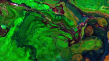 1920 x 1080 25 Fps. çok güzel soyut renkli canlı dönen renkler patlama boya patlama doku arka plan Video.
