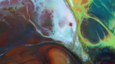 1920 x 1080 25 Fps. çok güzel soyut renkli canlı dönen renkler patlama boya patlama doku arka plan Video.