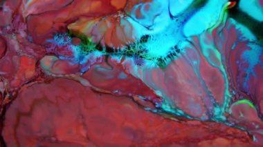 1920 x 1080 25 Fps. çok güzel soyut renkli canlı dönen renkler patlama boya patlama doku arka plan Video.