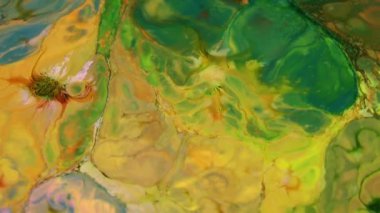 1920 x 1080 25 Fps. çok güzel soyut renkli canlı dönen renkler patlama boya patlama doku arka plan Video.