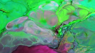 1920 x 1080 25 Fps. çok güzel soyut renkli canlı dönen renkler patlama boya patlama doku arka plan Video.