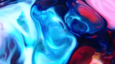1920 x 1080 25 Fps. çok güzel soyut renkli canlı dönen renkler patlama boya patlama doku arka plan Video.