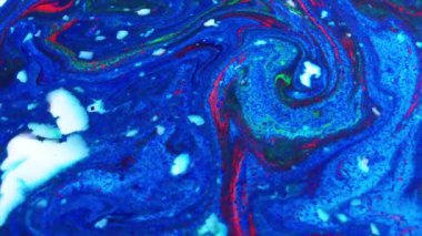 1920 x 1080 25 Fps. çok güzel soyut renkli canlı dönen renkler patlama boya patlama doku arka plan Video.