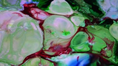 1920 x 1080 25 Fps. çok güzel soyut renkli canlı dönen renkler patlama boya patlama doku arka plan Video.