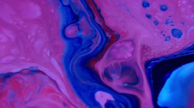 1920 x 1080 25 Fps. çok güzel soyut renkli canlı dönen renkler patlama boya patlama doku arka plan Video.