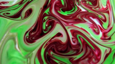 1920 x 1080 25 Fps. çok güzel mürekkep soyut sanat konusunda hava atan desen renk boya sıvı kavramı doku Video.