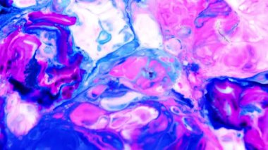 1920 x 1080 25 Fps. çok güzel mürekkep soyut sanat konusunda hava atan desen renk boya sıvı kavramı doku Video.