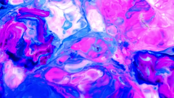 Couleurs abstraites Peinture à tartiner tourbillonnant et souffle. Cette séquence 1920x1080 (HD) est un incroyable fond organique pour les effets visuels et les graphismes animés. Ce clip sera superbe dans votre prochain film, film ou documentaire. Étonnez vos téléspectateurs, et prenez 