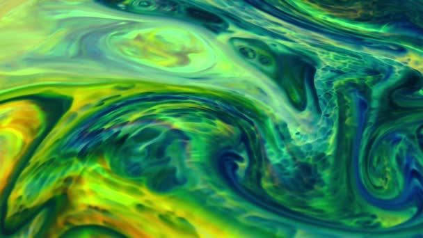 Abstract Colours Spreading Paint Swirling Blast Inglês Esta Filmagem 1920X1080 — Vídeo de Stock