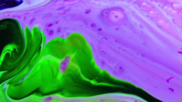 Abstract Colours Spreading Paint Swirling Blast Inglês Esta Filmagem 1920X1080 — Vídeo de Stock