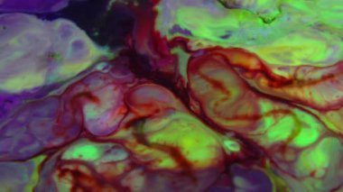 1920 x 1080 25 Fps. çok güzel soyut renkli canlı dönen renkler patlama boya patlama doku arka plan Video.