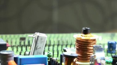 1920 x 1080 25 Fps çok güzel eski Tv elektronik hurda Video döndürme devre levhasını.