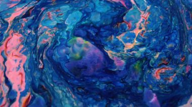 Organik girdap ve boya patlama. Bu 1920 x 1080 (Hd) görüntü hareketli grafikler ve görsel efektler için etkileyici bir organik geçmiş o. 