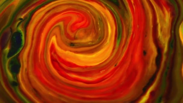 Organic Swirl Paint Explosion 1920X1080 Footage Amazing Organic Background Visual — Stock Video