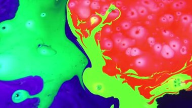 Organik girdap ve boya patlama. Bu 1920 x 1080 (Hd) görüntü hareketli grafikler ve görsel efektler için etkileyici bir organik geçmiş o. 