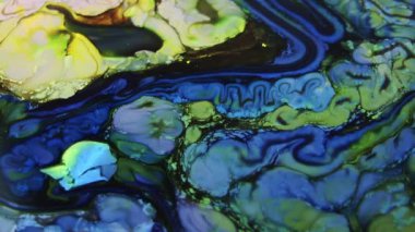 Organik girdap ve boya patlama. Bu 1920 x 1080 (Hd) görüntü hareketli grafikler ve görsel efektler için etkileyici bir organik geçmiş o. 