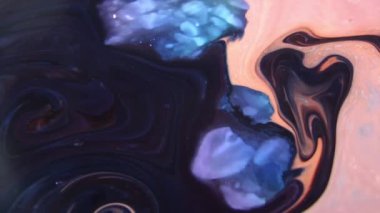 Organik girdap ve boya patlama. Bu 1920 x 1080 (Hd) görüntü hareketli grafikler ve görsel efektler için etkileyici bir organik geçmiş o. 