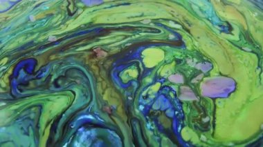 Organik girdap ve boya patlama. Bu 1920 x 1080 (Hd) görüntü hareketli grafikler ve görsel efektler için etkileyici bir organik geçmiş o. 