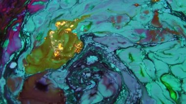 1920 x 1080 25 Fps. çok güzel soyut renkli canlı dönen renkler patlama boya patlama doku arka plan Video.