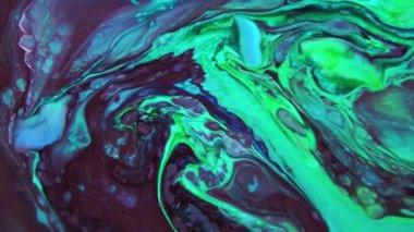 1920 x 1080 25 Fps. çok güzel soyut renkli canlı dönen renkler patlama boya patlama doku arka plan Video.