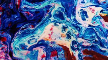 Organik girdap ve boya patlama. Bu 1920 x 1080 (Hd) görüntü hareketli grafikler ve görsel efektler için etkileyici bir organik geçmiş o. 