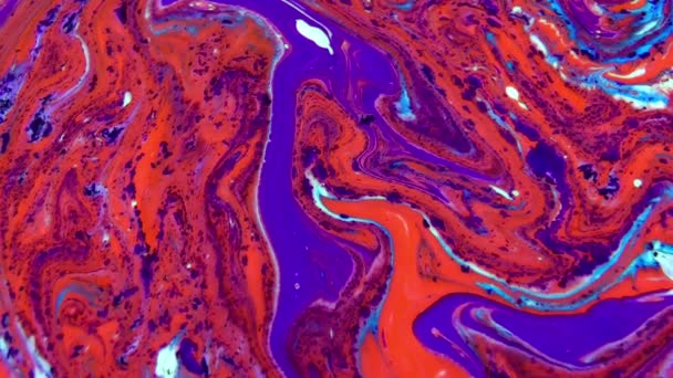 Redemoinho Orgânico Explosão Pintura Esta Filmagem 1920X1080 Incrível Fundo Orgânico — Vídeo de Stock