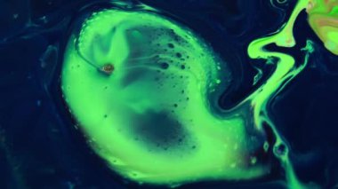 1920 x 1080 25 Fps. çok güzel soyut renkli canlı dönen renkler patlama boya patlama doku arka plan Video.