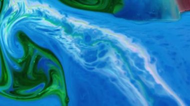 1920 x 1080 25 Fps. çok güzel soyut renkli canlı dönen renkler patlama boya patlama doku arka plan Video.