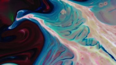 1920 x 1080 25 Fps. çok güzel soyut renkli canlı dönen renkler patlama boya patlama doku arka plan Video.