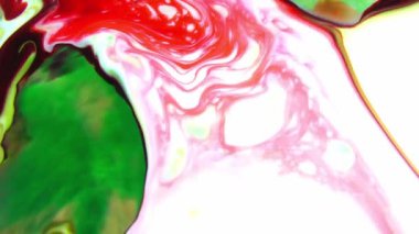 1920 x 1080 25 Fps. çok güzel soyut renkli canlı dönen renkler patlama boya patlama doku arka plan Video.