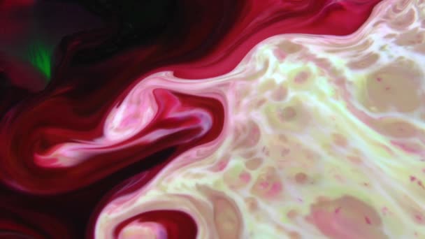 1920x1080 25 Fps. Très agréable résumé coloré vibrant tourbillonnant couleurs explosion peinture souffle texture arrière-plan vidéo .