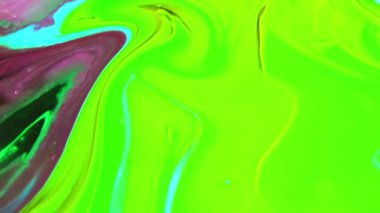 1920 x 1080 25 Fps. çok güzel mürekkep soyut sanat konusunda hava atan desen renk boya sıvı kavramı doku Video.
