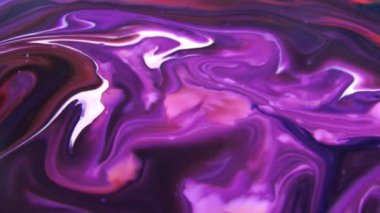 1920 x 1080 25 Fps. çok güzel mürekkep soyut sanat konusunda hava atan desen renk boya sıvı kavramı doku Video.