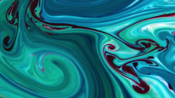 1920 1080 Fps Zeer Mooie Abstracte Kleur Design Kleurrijke Swirl — Stockvideo