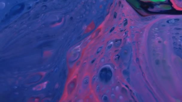 1920X1080 Fps Very Nice Abstract Colour Design Colorful Swirl Texture — Stock Video