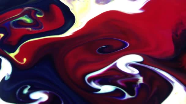 1920X1080 Fps Very Nice Abstract Colour Design Colorful Swirl Texture — Stock Video