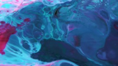 1920 x 1080 25 Fps. çok güzel soyut renk tasarım renkli girdap doku arka plan Ebru Video.