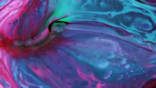 1920X1080 Fps Very Nice Abstract Colour Design Colorful Swirl Texture — Stock Video