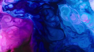 1920 x 1080 25 Fps. çok güzel soyut renk tasarım renkli girdap doku arka plan Ebru Video.